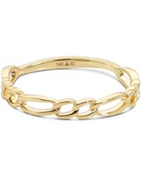 DEVATA - Figaro Link Ring - Lyst
