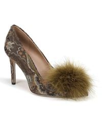 Sam Edelman - Hazel Feather Embellished Pump - Lyst