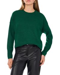 Vince Camuto - Exposed Seam Crewneck Sweater - Lyst