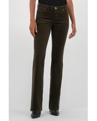 Kut From The Kloth - Natalie Mid Rise Bootcut Corduroy Pants - Lyst