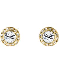 Ted Baker - Soletia Solitaire Crystal Halo Stud Earrings - Lyst
