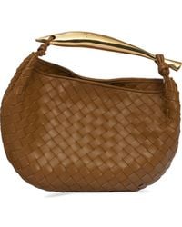 Bottega Veneta - Sardine Intrecciato Leather Top Handle Bag - Lyst