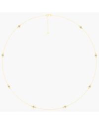 Everlee - Round Bezel Station Lab Diamond Necklace - Lyst