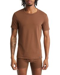 Tom Ford - Cotton Jersey Crewneck T-shirt - Lyst