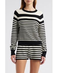 Solid & Striped - The Manny Stripe Cotton Sweater - Lyst