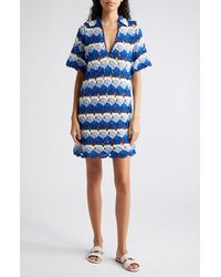 FARM Rio - Semisheer Crochet Cover-up Dress - Lyst