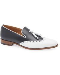 Mezlan - Jucar Wingtip Tassel Loafer - Lyst