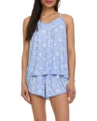 Flora Nikrooz - Petunia Floral Print Short Camisole Pajamas - Lyst