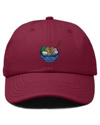 Alix - Noodles Embroidered Casual Cap - Lyst