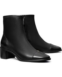 Tory Burch - Cap Toe Bootie - Lyst