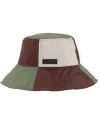 Ganni Recycled Tech Fabric Hat - - Recycled Polyester in Green | Lyst