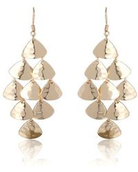 BCBGMAXAZRIA - Eneration Layered Triangle Drop Earrings - Lyst