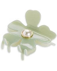 Lele Sadoughi - Lily Imitation Pearl Claw Clip - Lyst