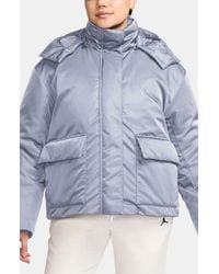 Nike - Flight Down Jacket With Removable Hood - Lyst