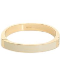 TOTEME - Signature Enameled Bangle Bracelet - Lyst