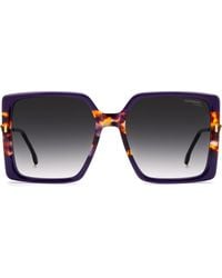 Carrera - 57Mm Rectangular Sunglasses - Lyst