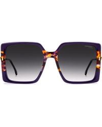 Carrera - 57Mm Rectangular Sunglasses - Lyst