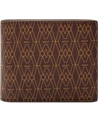 Wolf - Signature Billfold And Coin - Lyst