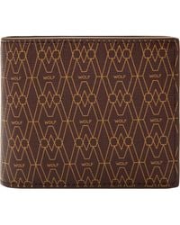 Wolf - Signature Billfold And Coin - Lyst