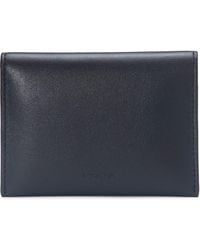 Vince - Nappa Leather Bifold Card Case - Lyst