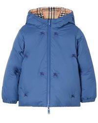 Burberry - Reversible Check Puffer Jacket - Lyst