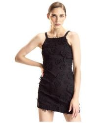 Cynthia Rowley - Pop Floral Applique Mini Dress - Lyst