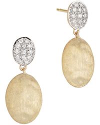 Marco Bicego - Siviglia Diamond Drop Earrings - Lyst