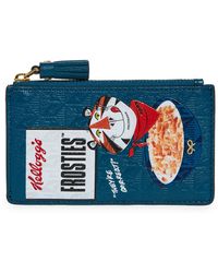 Anya Hindmarch - X kellogg's Tony The Tiger Frosties Leather Card Case - Lyst