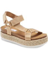 steve madden gabi espadrille platform sandal