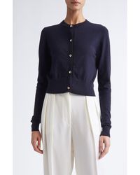 Altuzarra - Arlette Merino Wool Blend Cardigan - Lyst