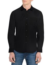 W.r.k. - Hudson Reworked Slim Fit Solid Cotton Button-Up Shirt - Lyst