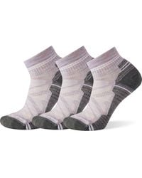 Smartwool - Hike Light 3-Pack Cushion Ankle Socks - Lyst