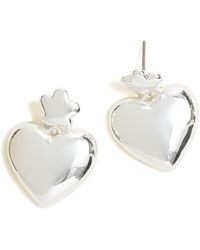 Madewell - Puffy Heart Statement Earrings - Lyst