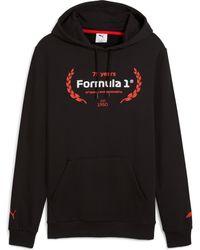 PUMA - Formula 1 Essential Logo Graphic Hoodie - Lyst