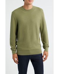 BOSS - Imberto Textured Sweater - Lyst