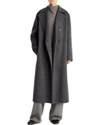 Vince - Classic Wool Blend Coat - Lyst