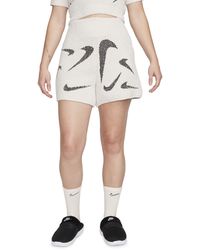 Nike - Sportswear Phoenix Cozy Bouclé Shorts - Lyst