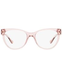 Versace - 53Mm Cat Eye Optical Glasses - Lyst