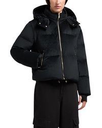 Moose Knuckles - Misti Water & Wind Resistant 800 Fill Power Down Convertible Velour Jacket - Lyst