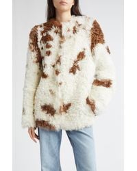 Zimmermann - Hypnotic Spot Genuine Shearling Jacket - Lyst