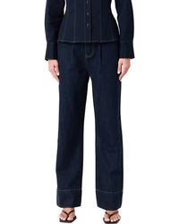 Grey Lab - High Waist Wide Leg Jeans - Lyst