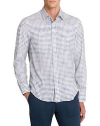 Brooklyn Brigade - Faded Dot Print Woven Long Sleeve Basic - Lyst