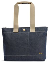 Barbour - Mya Two-Tone Dry Wax Cotton Tote - Lyst