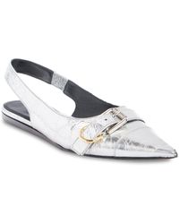 Givenchy - Voyou Pointed Toe Slingback Flat - Lyst