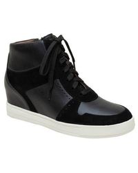 Linea Paolo - Andres Mixed Media High Top Sneaker - Lyst