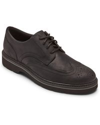 rockport men's saxxen wingtip oxfords
