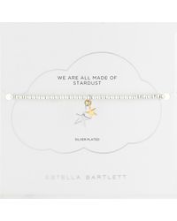 Estella Bartlett - Sienna Double Star Beaded Stretch Bracelet - Lyst