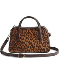 Madewell - The Genuine Calf Hair Mini Crossbody Bag - Lyst