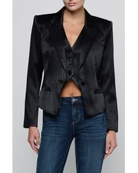 L'Agence - Misa Single Breasted Blazer - Lyst