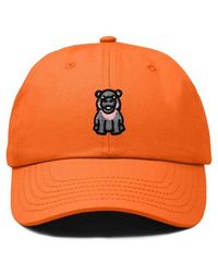 Alix - Hippo Embroidered Adjustable Hat - Lyst